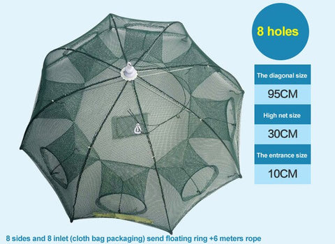 4/6/8/10/12/16/20 Holes Fishing Net theherofishing 4/6/8/10/12/16/20 Holes Fishing Net theherofishing