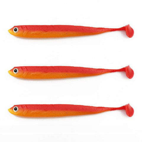 Amlucas 3pcs/lot 9g 13cm Handmade Soft Bait Fishing Lure Swimbait Sili – theherofishing
