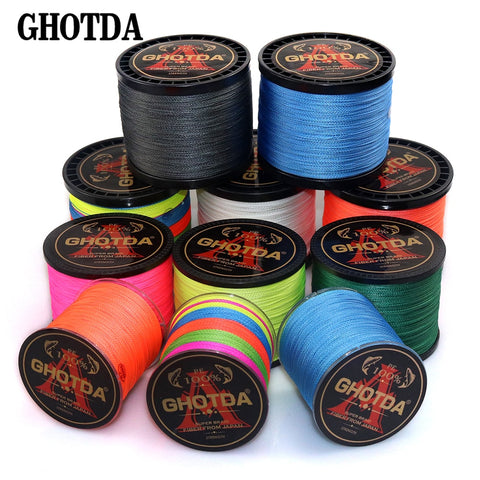 120lb braided fishing line HERCULES Red Fade Free 8 Strands 10LB-120LB PE Fi HERCULES Fishing BRAID x8 GRAND JOF 12 Strands 300M/328 Yards